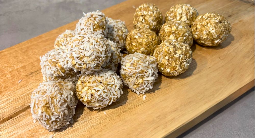 Energie Balls mit Whey Protein