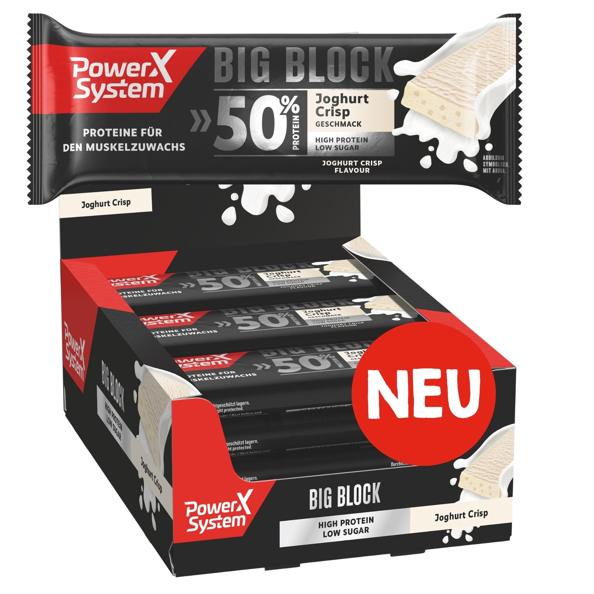 Big Block Joghurt Crisp 12 x 100g