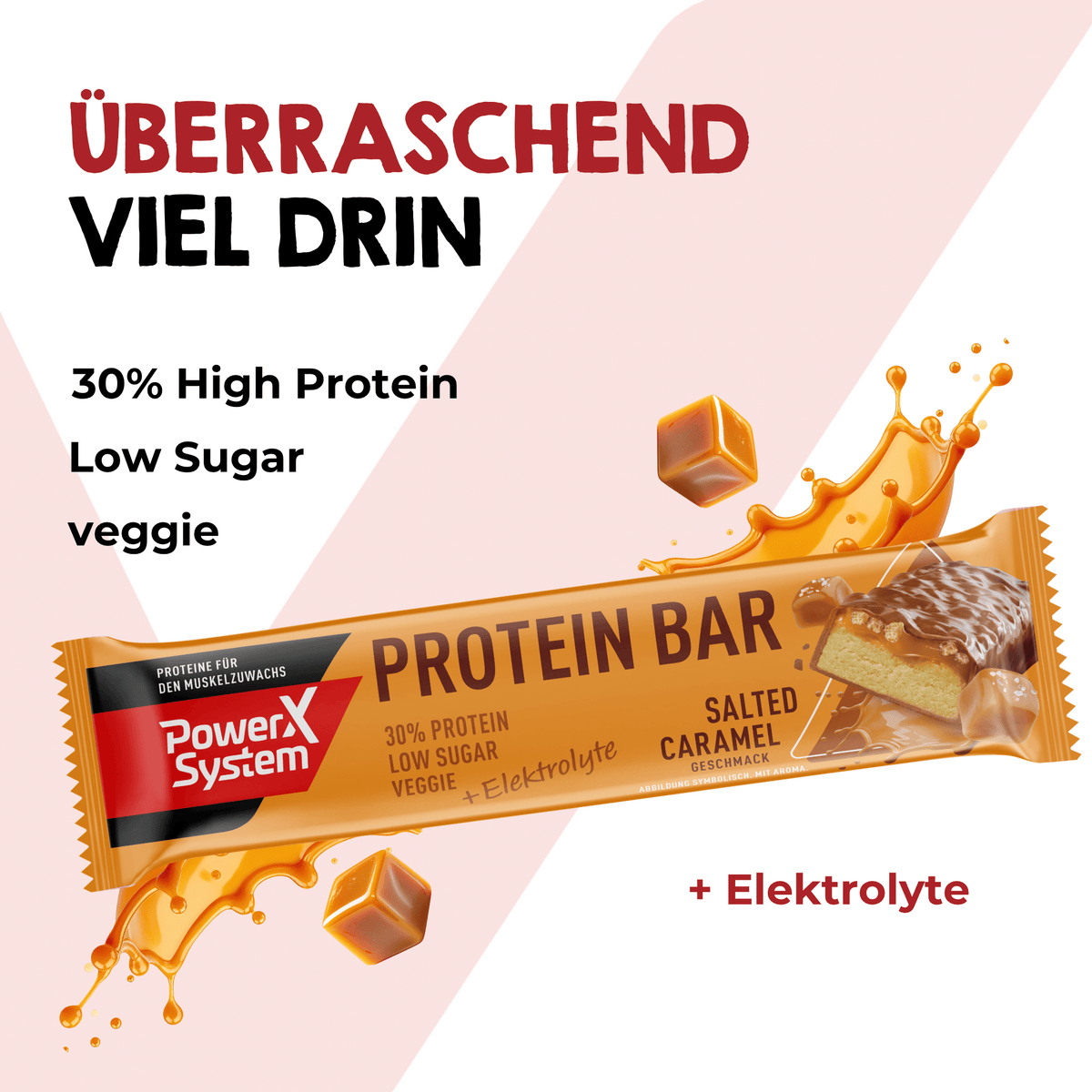 Protein Bar Salted Craamel Highlights auf einen Blick