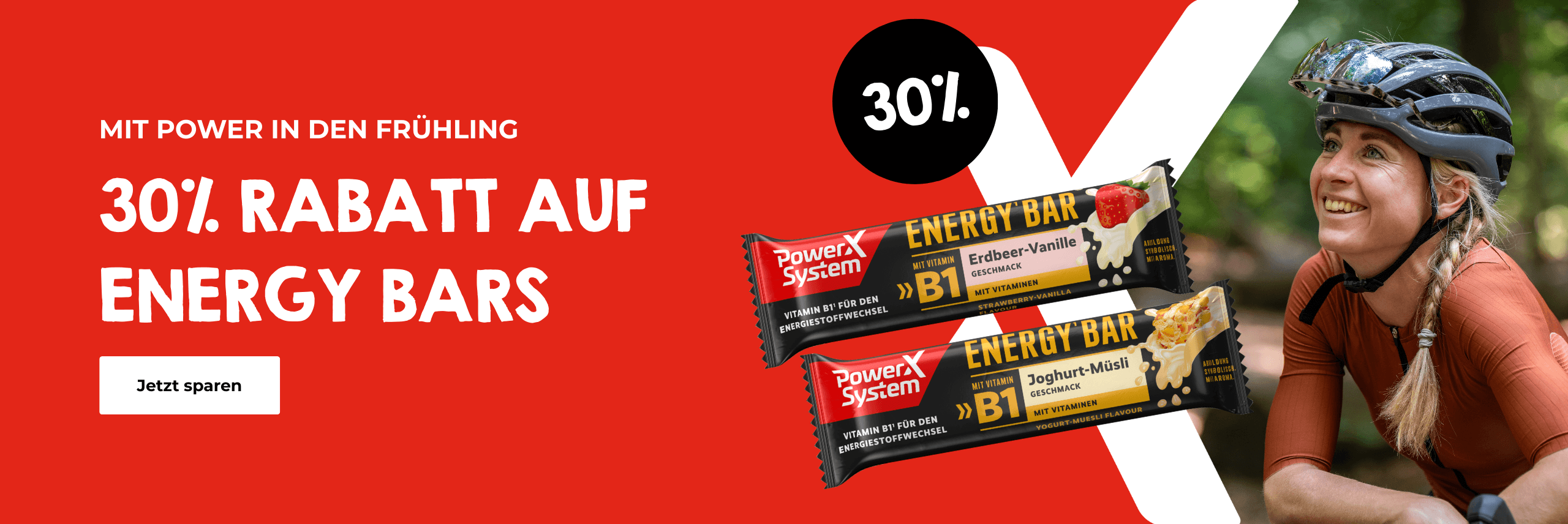 30 Prozent Rabatt auf Energy Bars