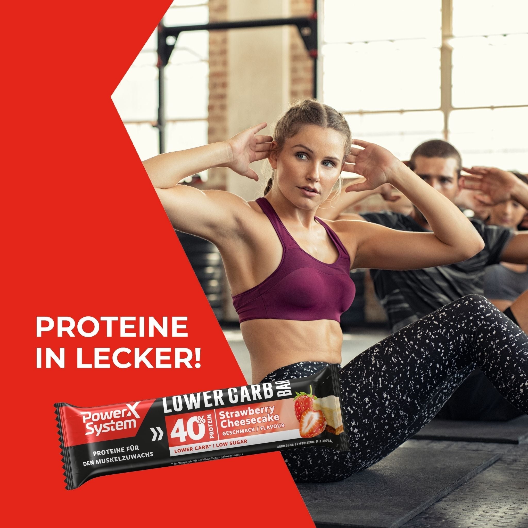 Lower Carb Bar Strawberry Cheesecake - 28 x 40g