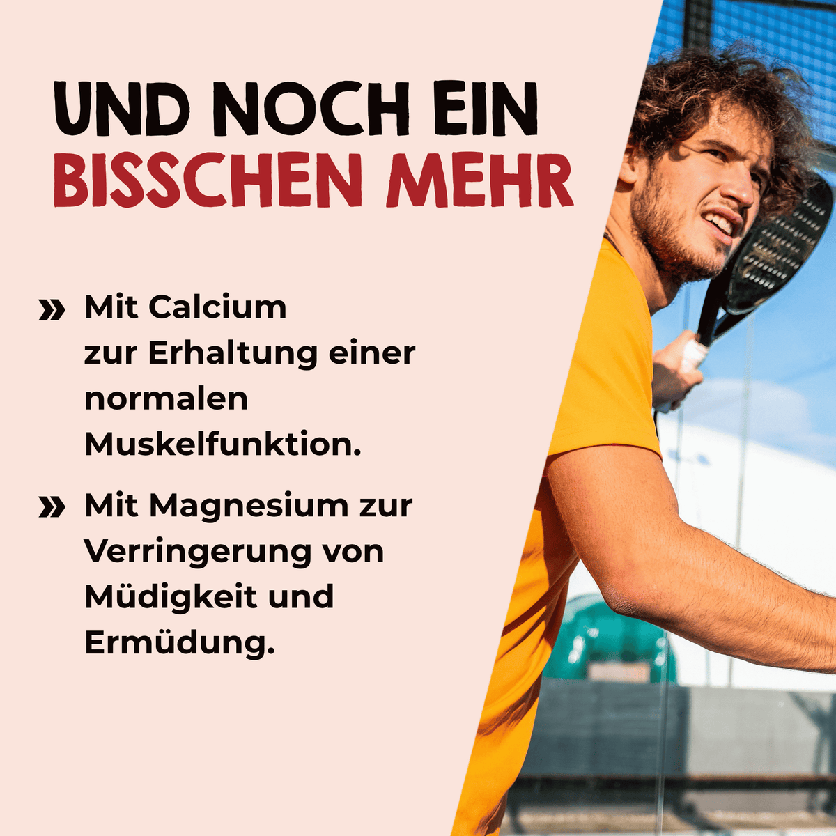 Der Protein Bar Salted Caramel enthält zusätzlich Calcium und Magnesium