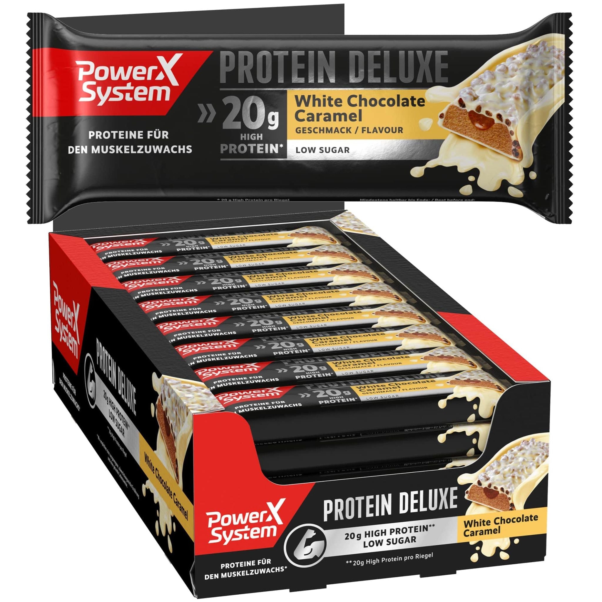 Protein Deluxe White Chocolate Caramel