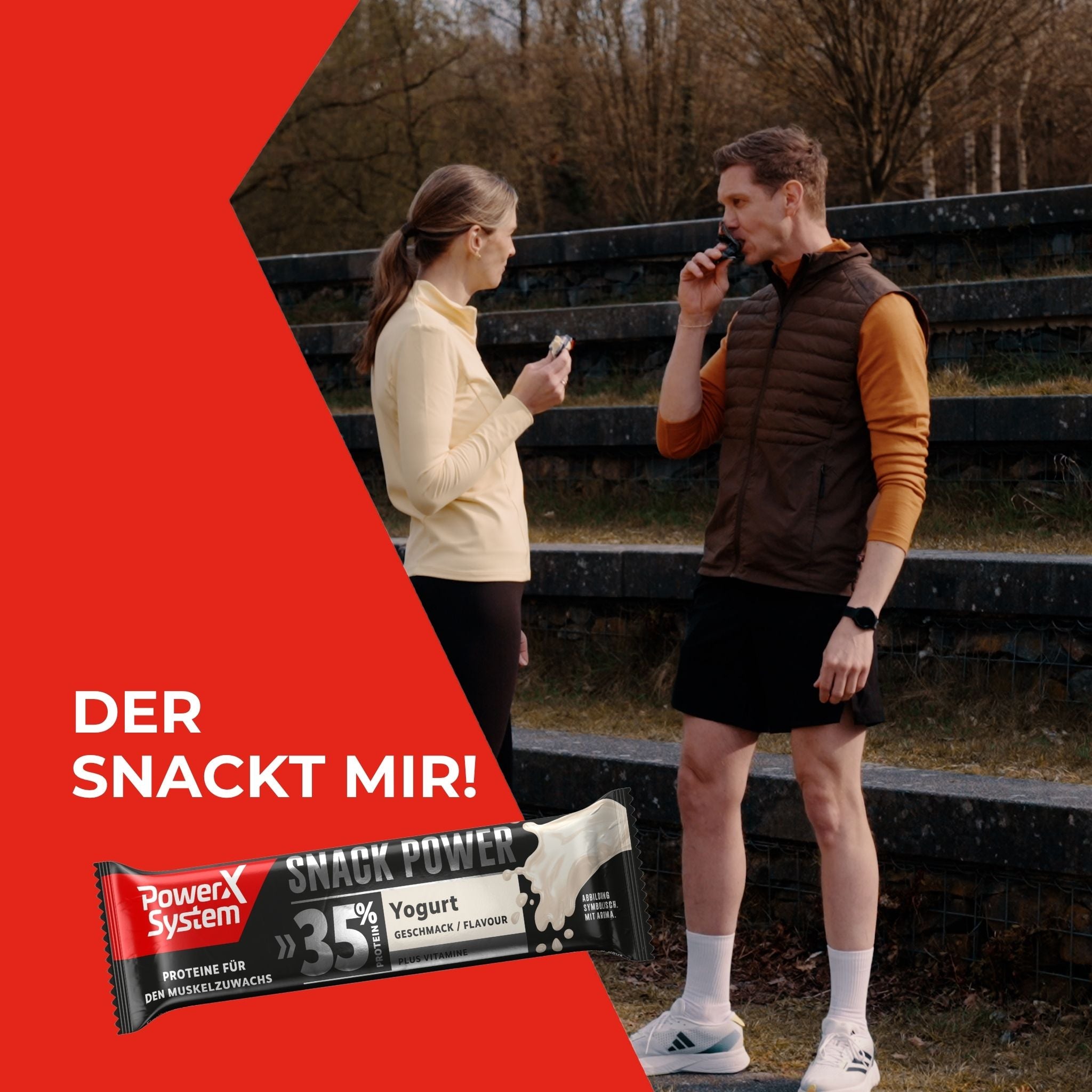 Proteinriegel Snack Power Joghurt - der nackt mir