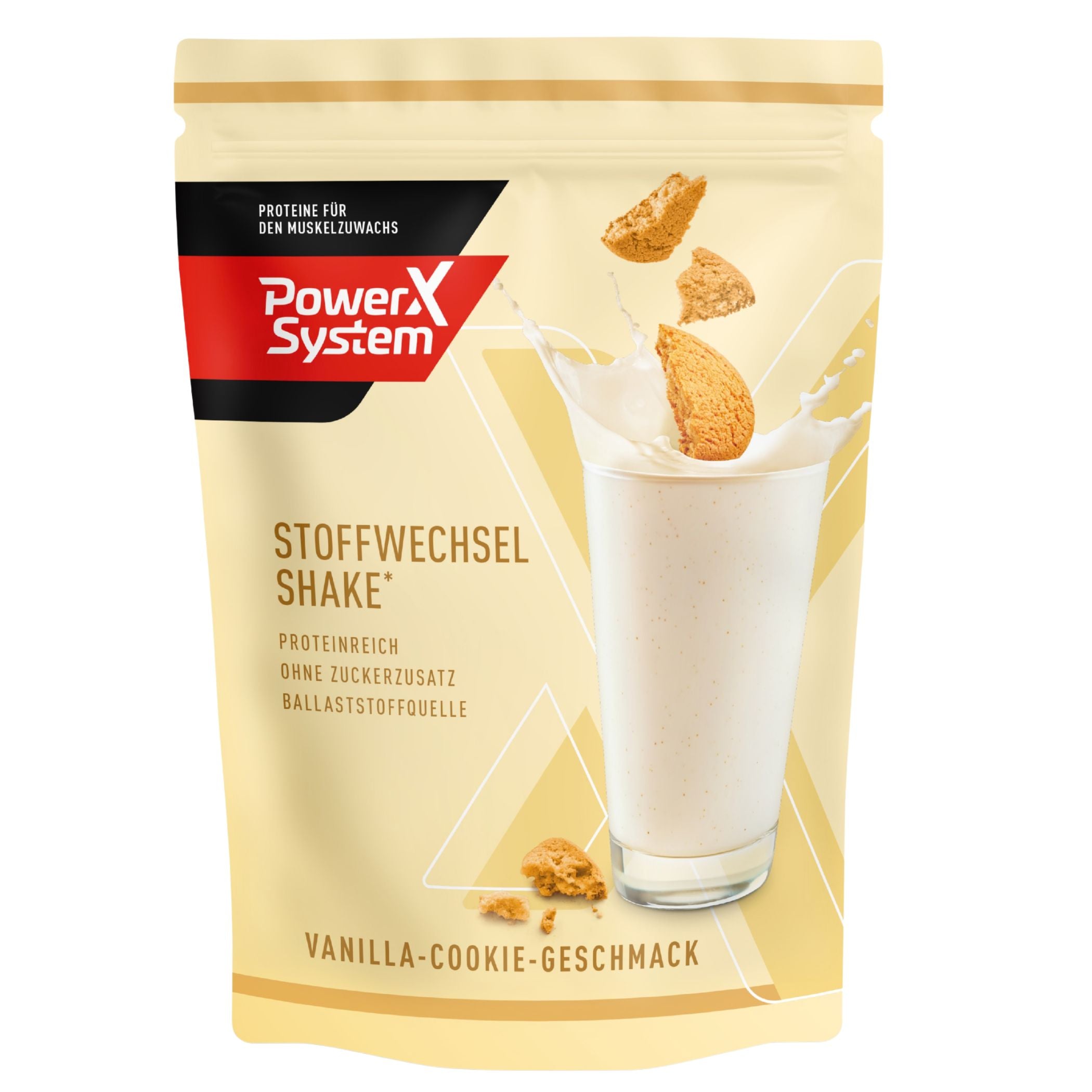Packung Stoffwechselshake mit Vanille-Cookies Geschmack 350g