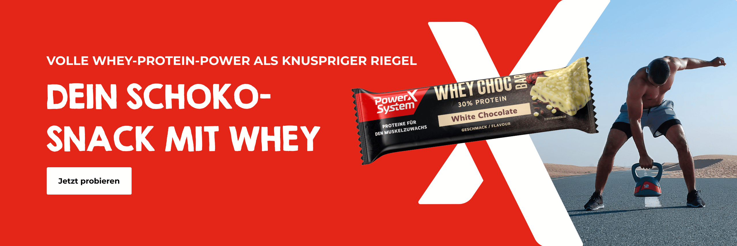 Der knusprige Whey Proteinriegel