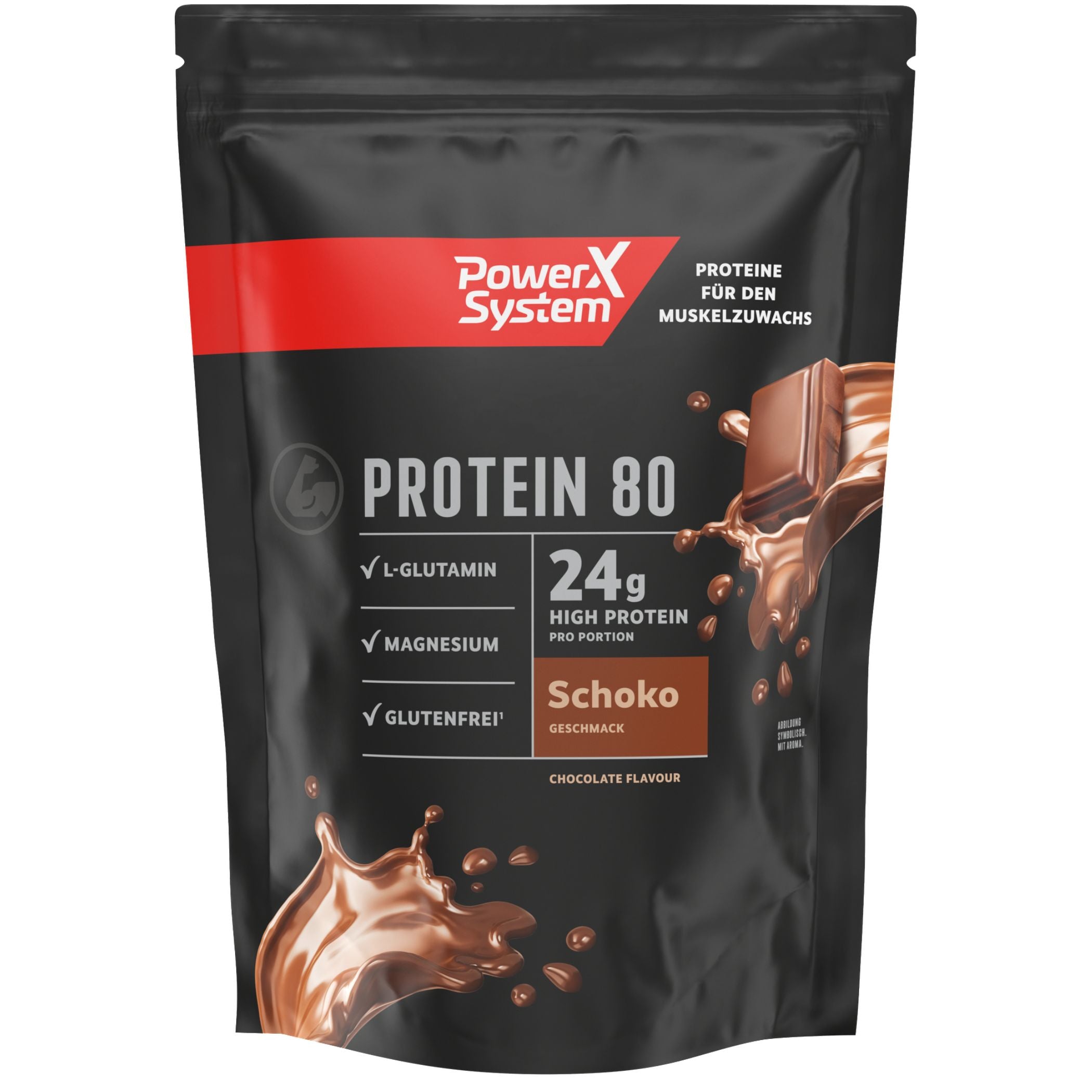 Schoko, 1 x 360g Packung | Protein 80 Schoko 1 x 360g