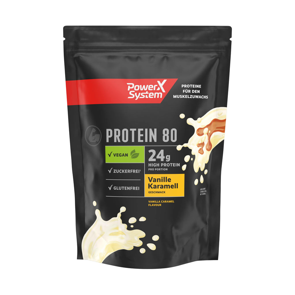 Protein 80 Vegan Vanille Karamell 1 x 300g