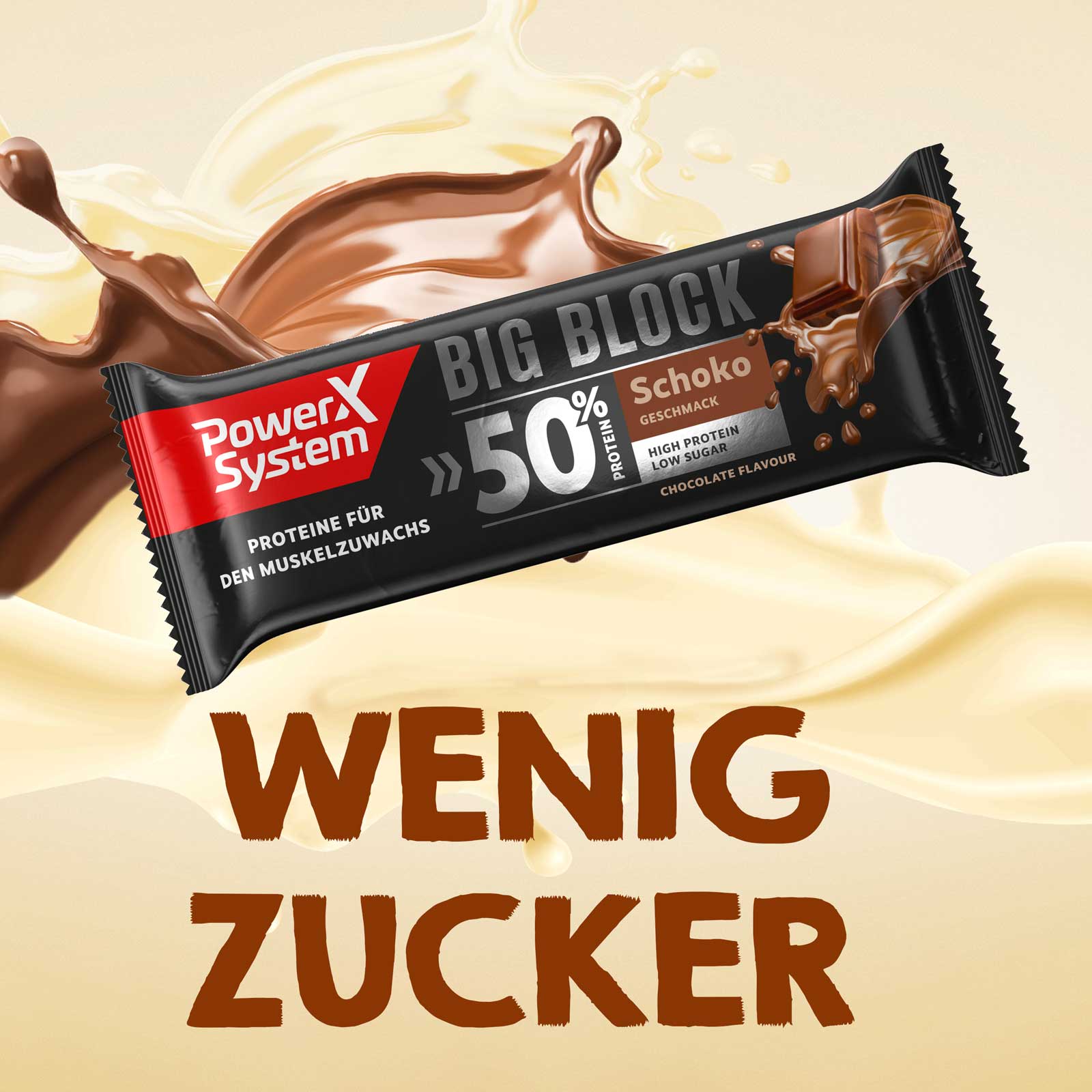 Power System - Big Block - Proteinriegel – Power-System-Shop