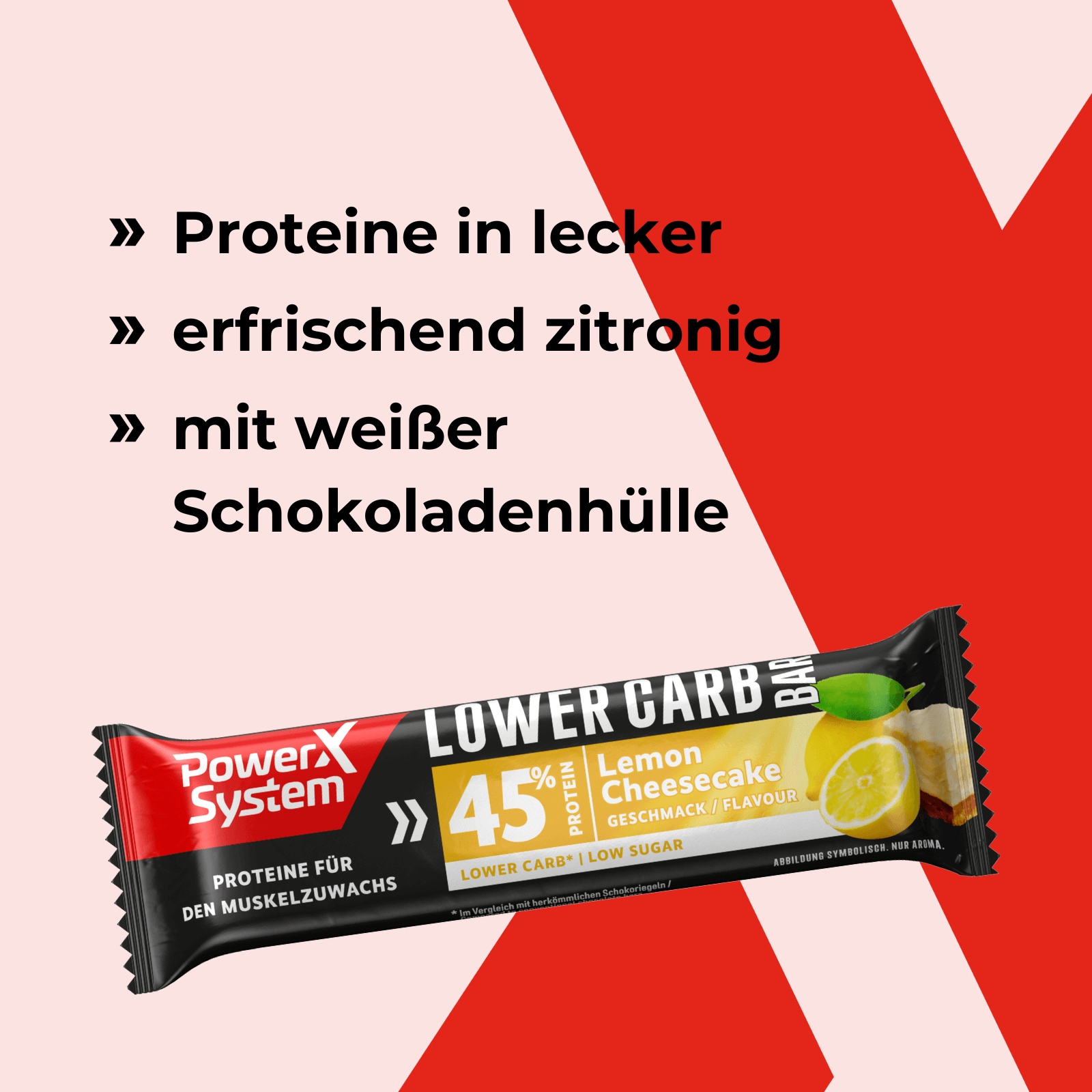 Lower Carb Bar Lemon Cheesecake 12er Set