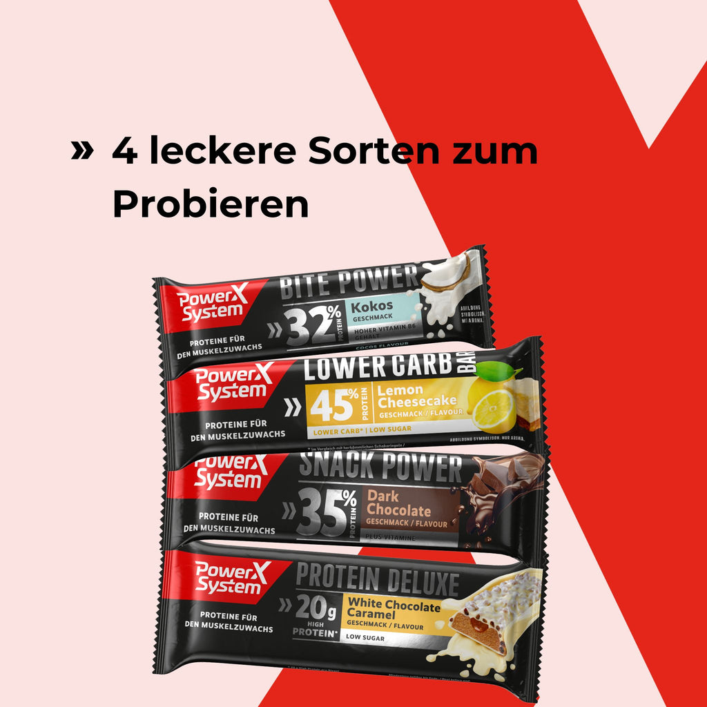 Protein Riegel Lower Bestseller-Set