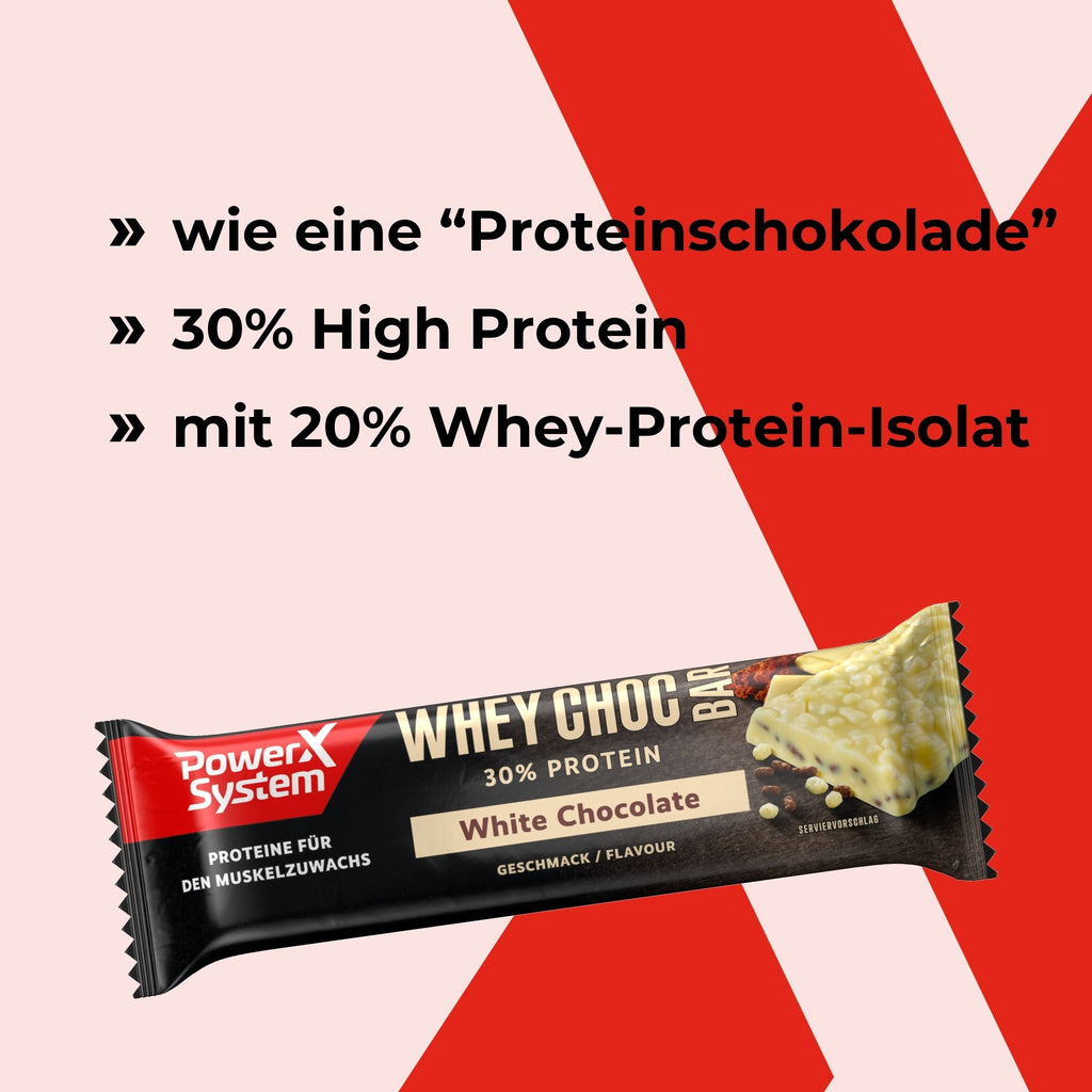 Whey Choc Bar White Chocolate 16 x 50g Tray