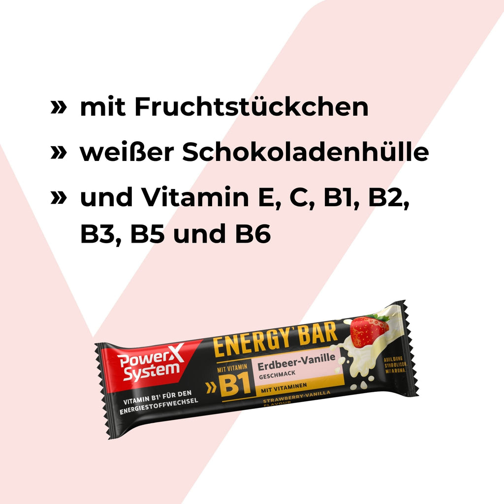 Energy Bar Erdbeer-Vanille 24 x 35g