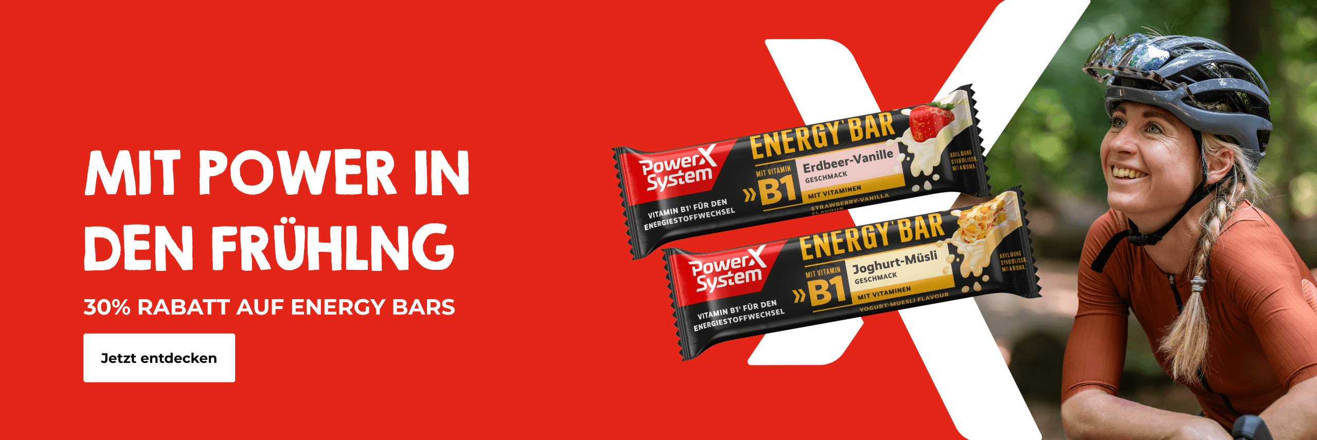 30 Prozent Rabatt auf Energy Bars 