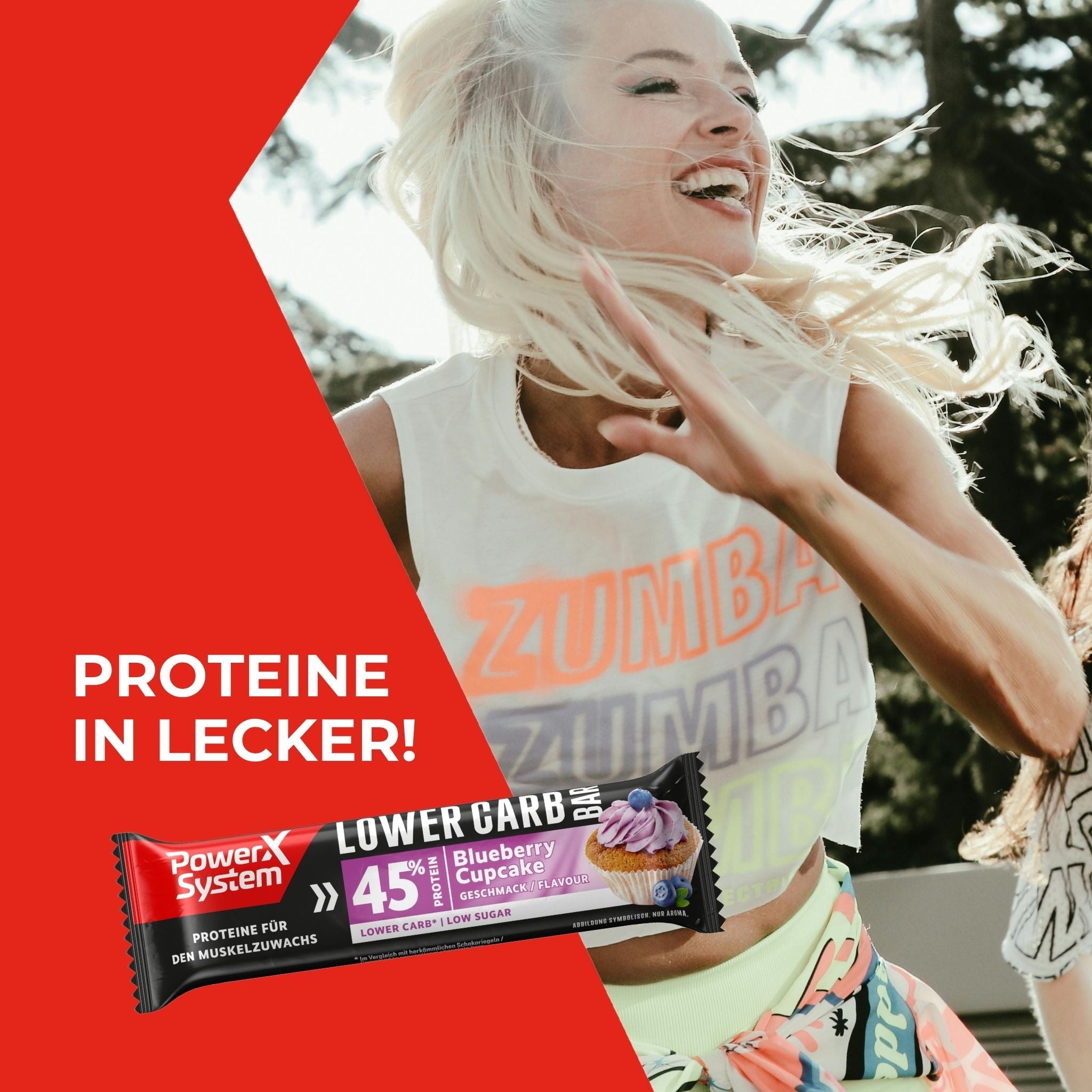 Lower Carb Bar Blueberry Cupcake - 28 x 40g