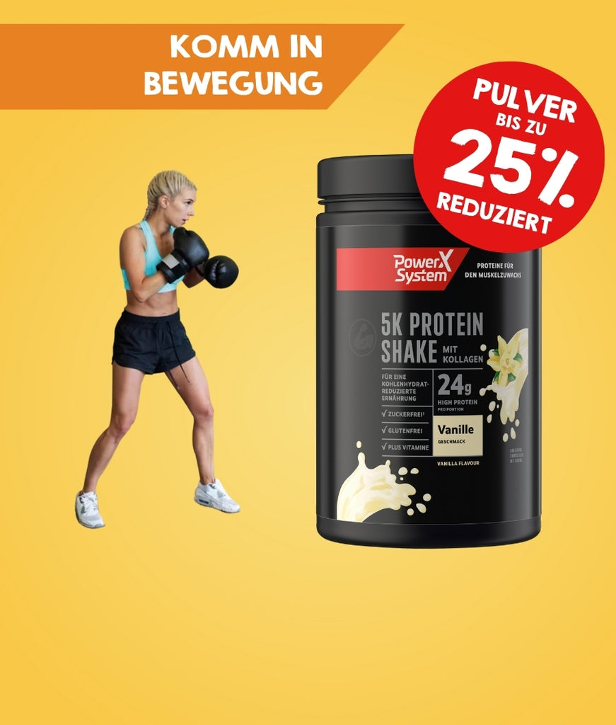 Alle Proteinpulver 25% reduziert