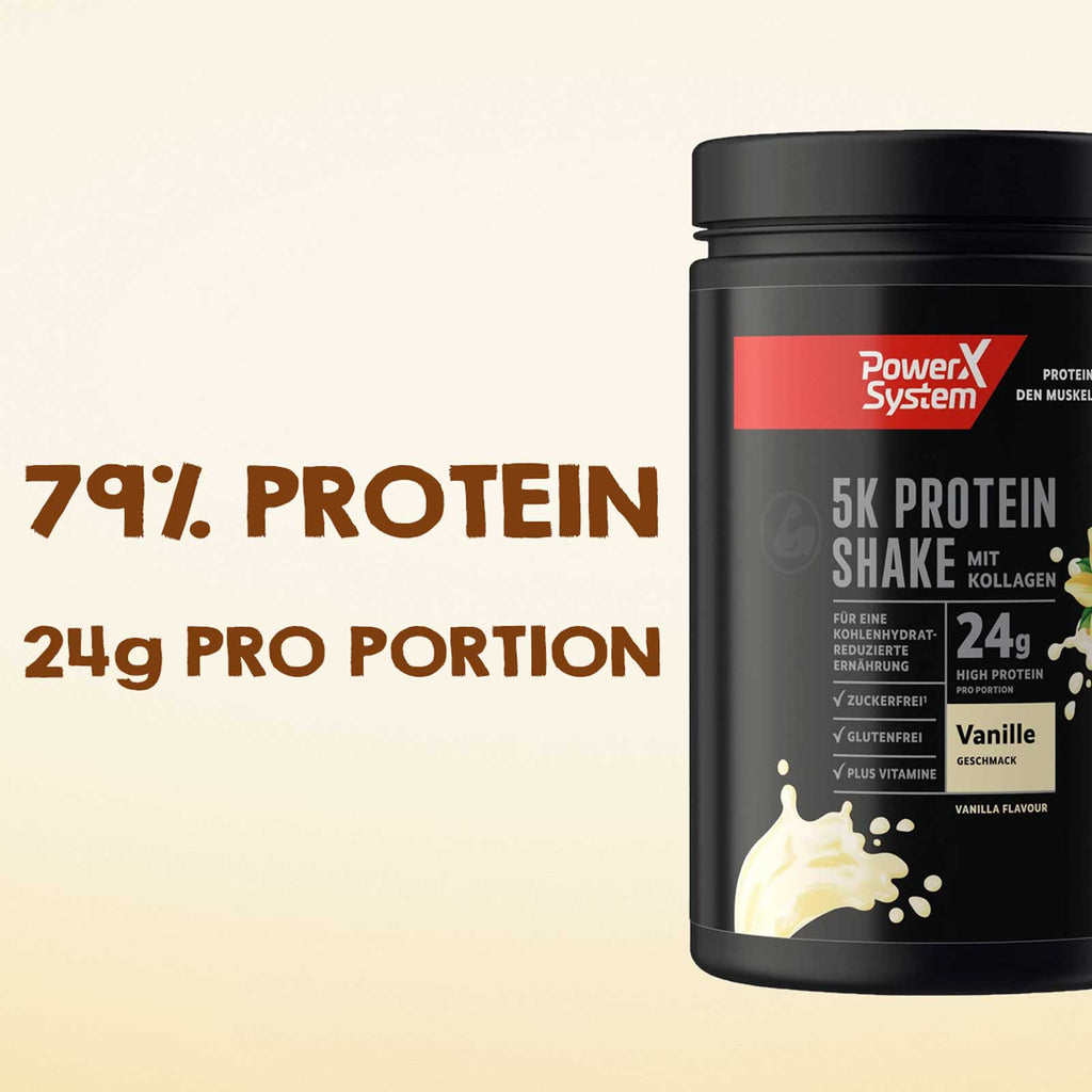 5K Protein Shake Eiweiß Pulver Schoko Nougat 1 x 360g