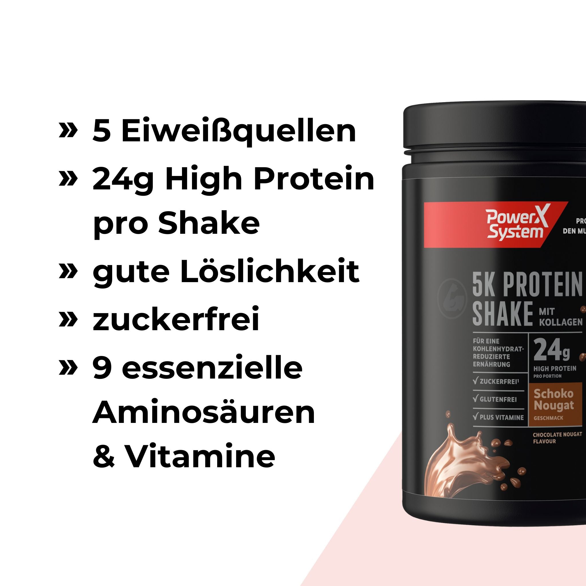 5K Protein Shake Schoko Nougat