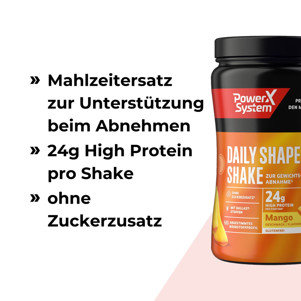 Daily Shape Shake, Mango 3x 360g Packung
