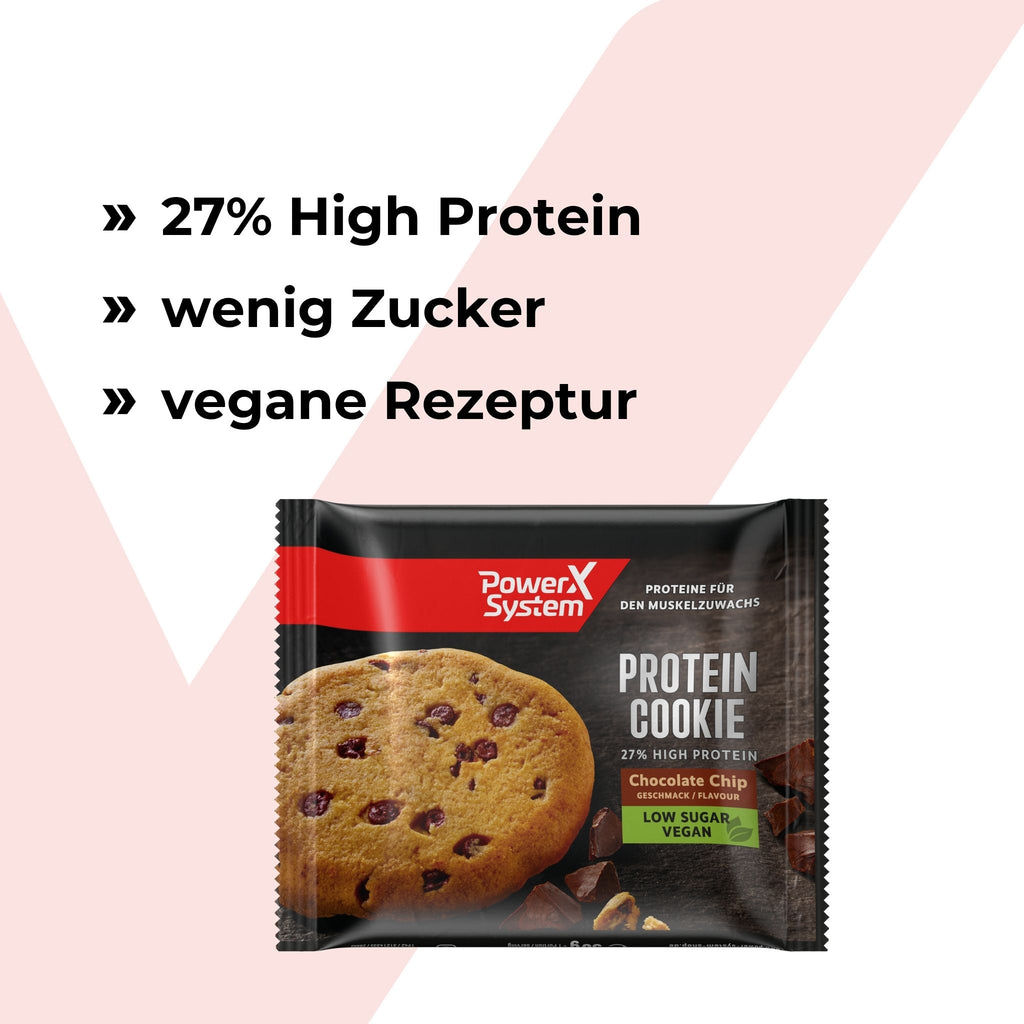 Protein Cookie Chocolate Chip 12 x 50g Tray