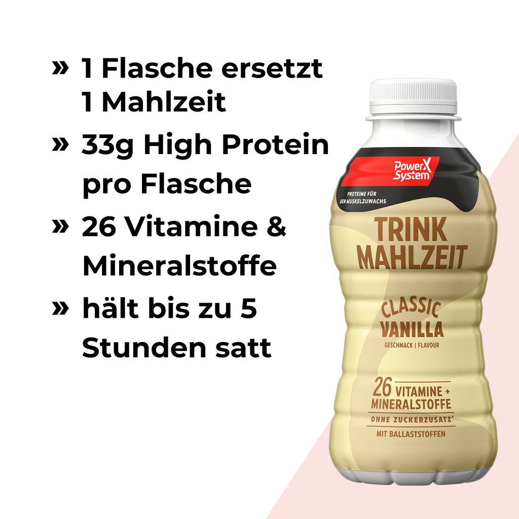 Trinkmahlzeit, Classic Vanilla 6 x 500ml