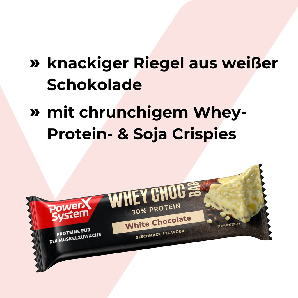 Whey Choc Bar White Chocolate 16 x 50g Tray