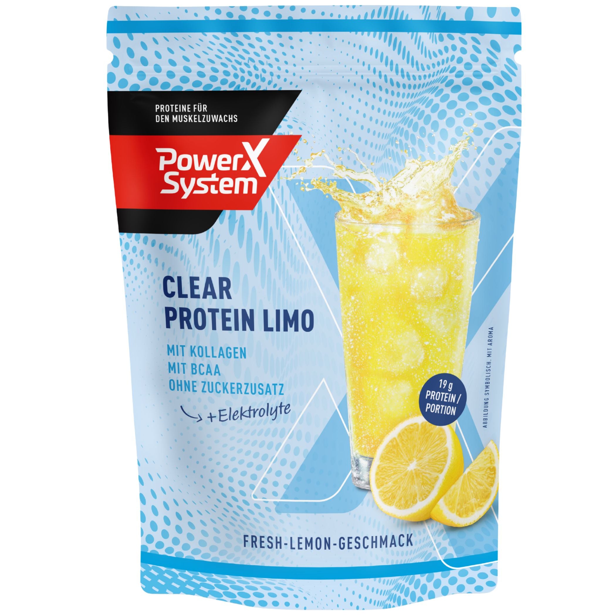 Foto Beutel Clear Protein Limo Zitrone
