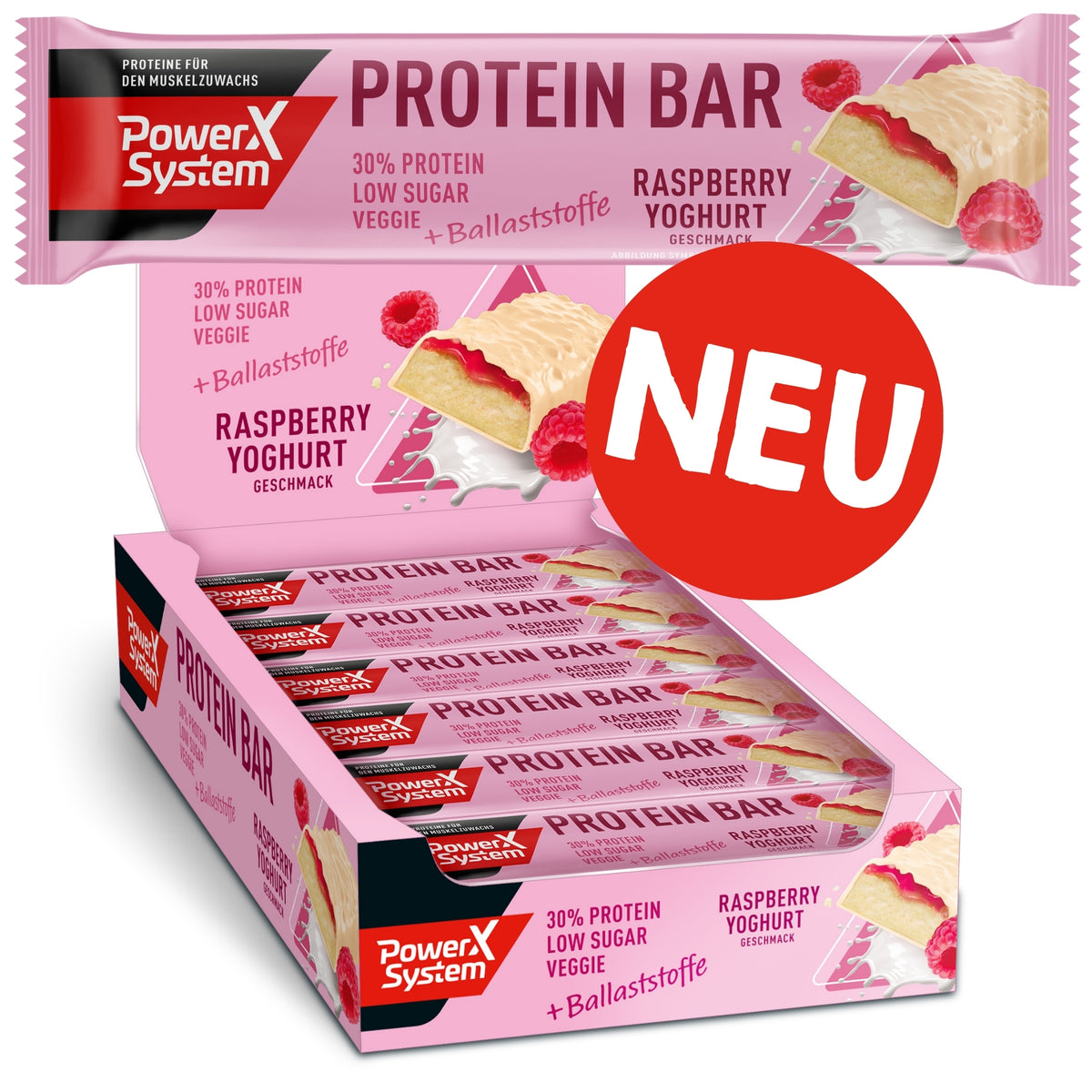 Protein Bar Raspberry Yoghurt 12 x 40g