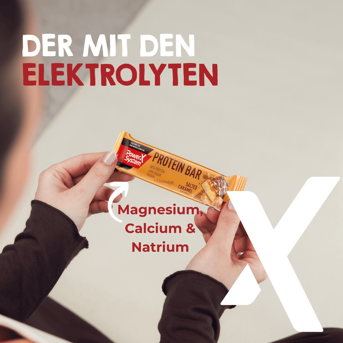 [KI] Der Riegel enthält Elektrolyte