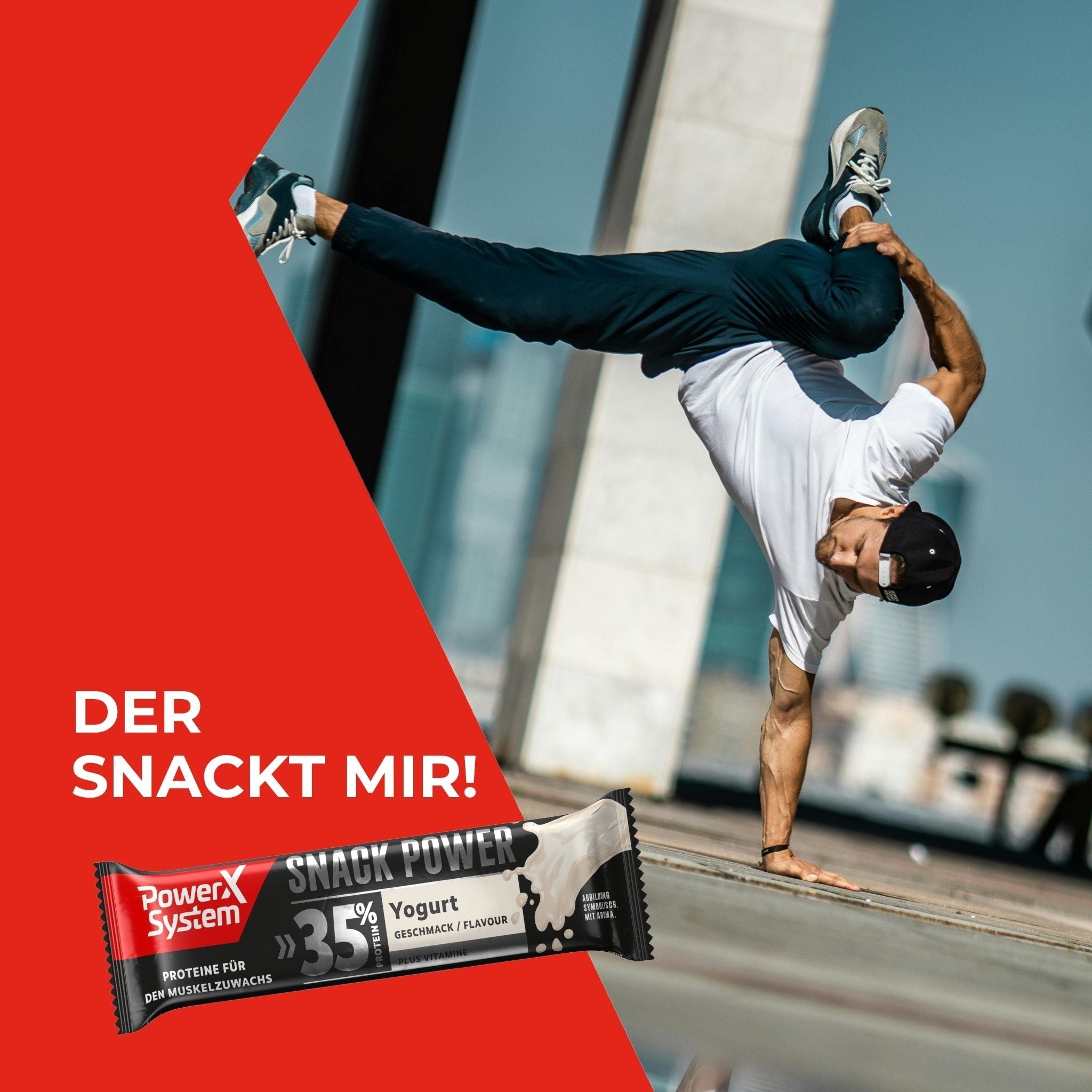 Proteinriegel Snack Power Joghurt - der nackt mir