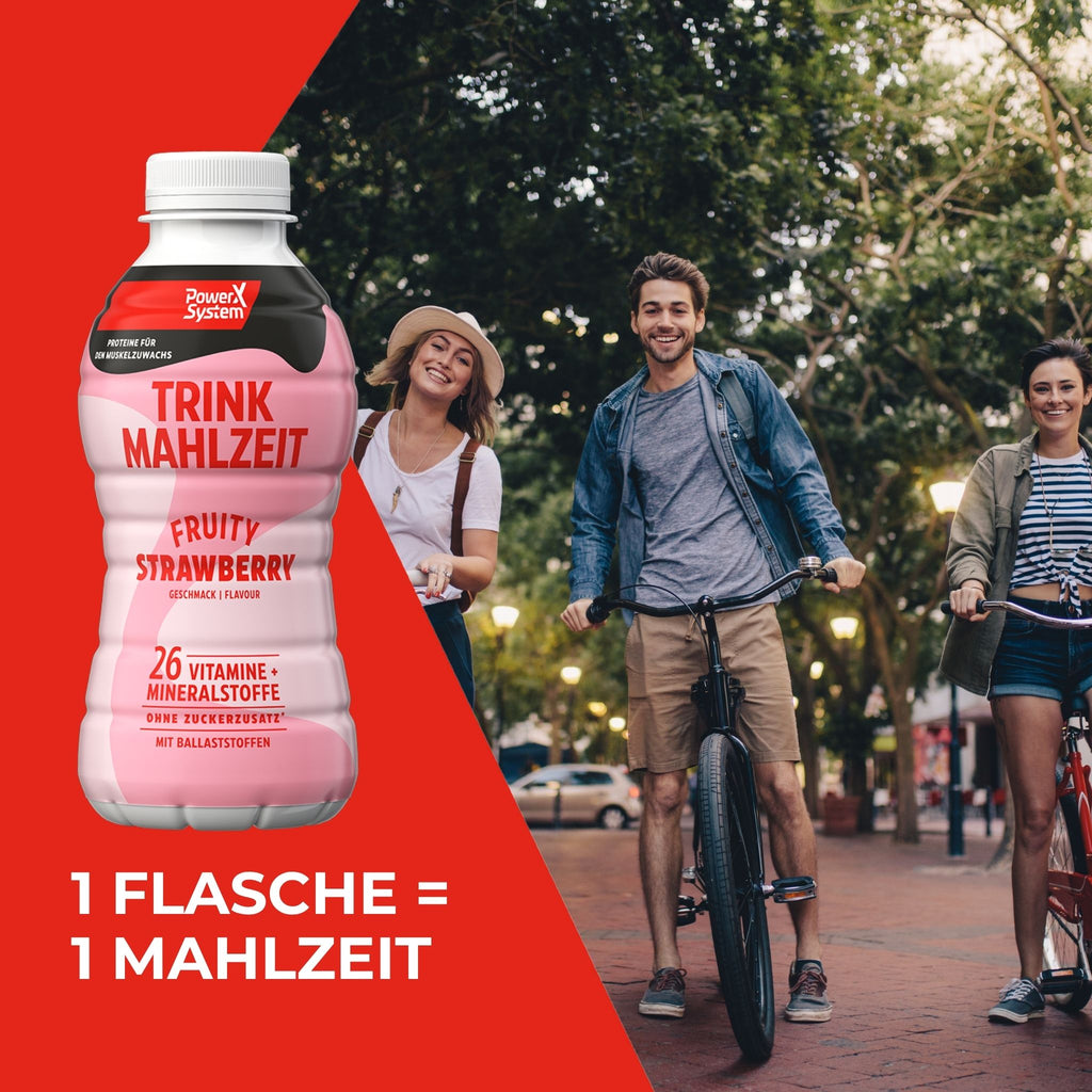 Trinkmahlzeit, Fruity Strawberry 6 x 500ml