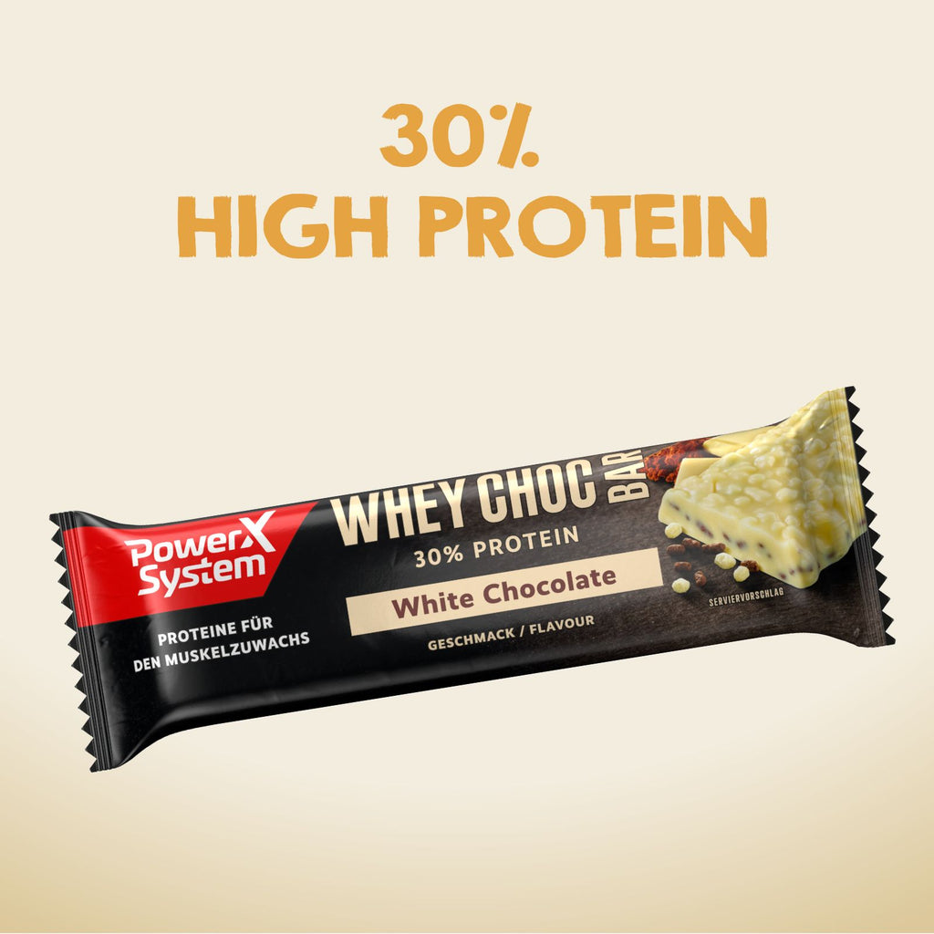 Whey Choc Bar White Chocolate 16 x 50g Tray