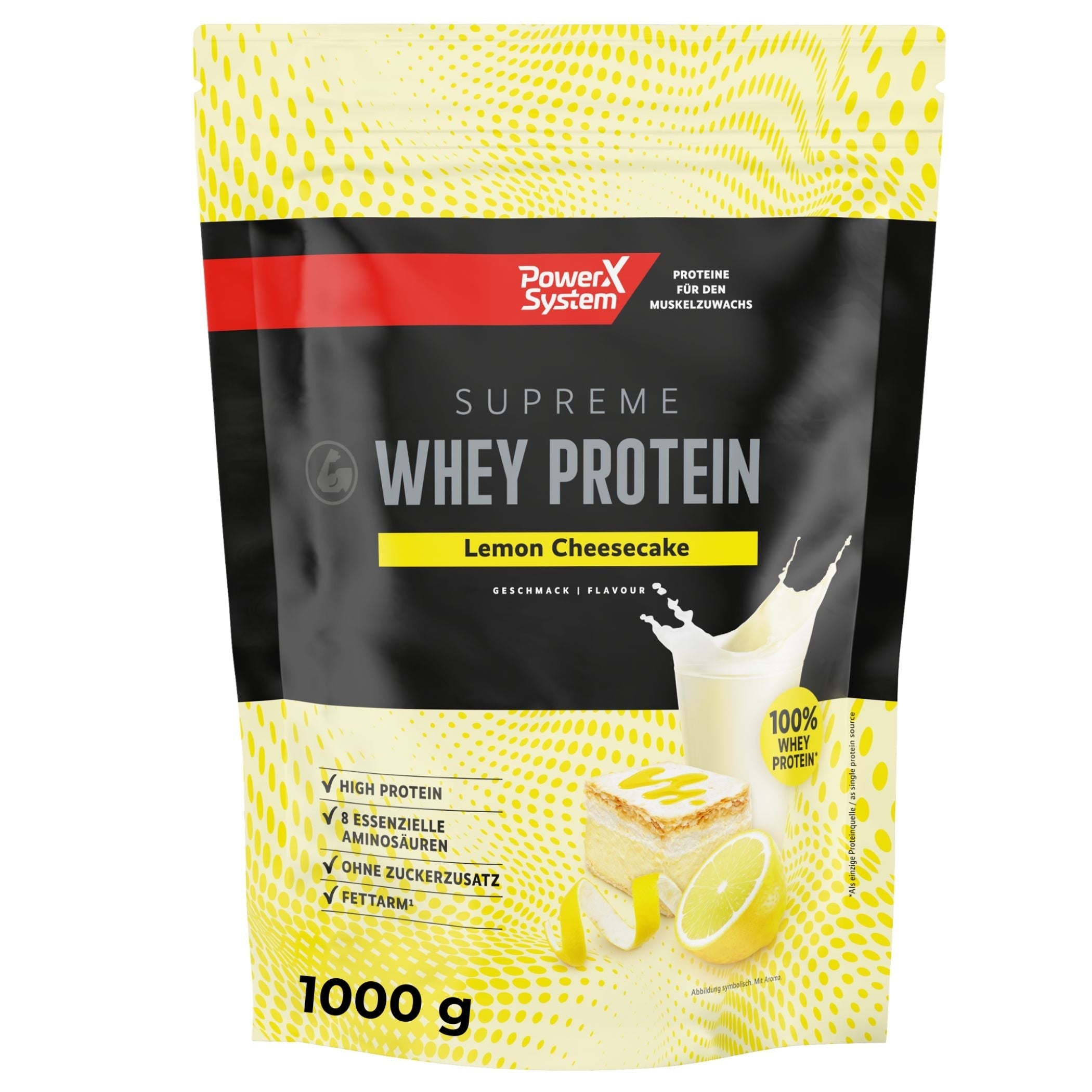 Whey Lemon Cheescake Proteinpulver 1 Kilogramm