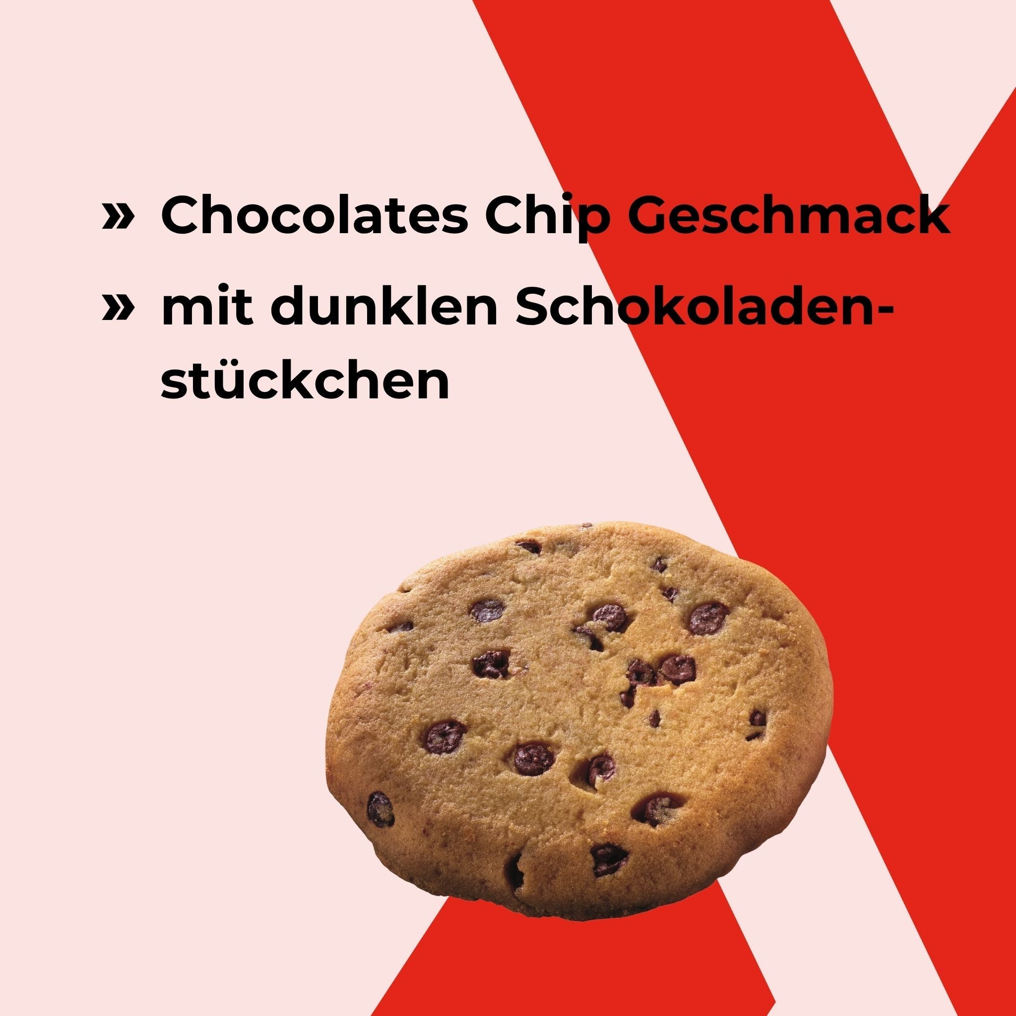 Chocolate Chip Protein Keks mit Schokoladenstückchen