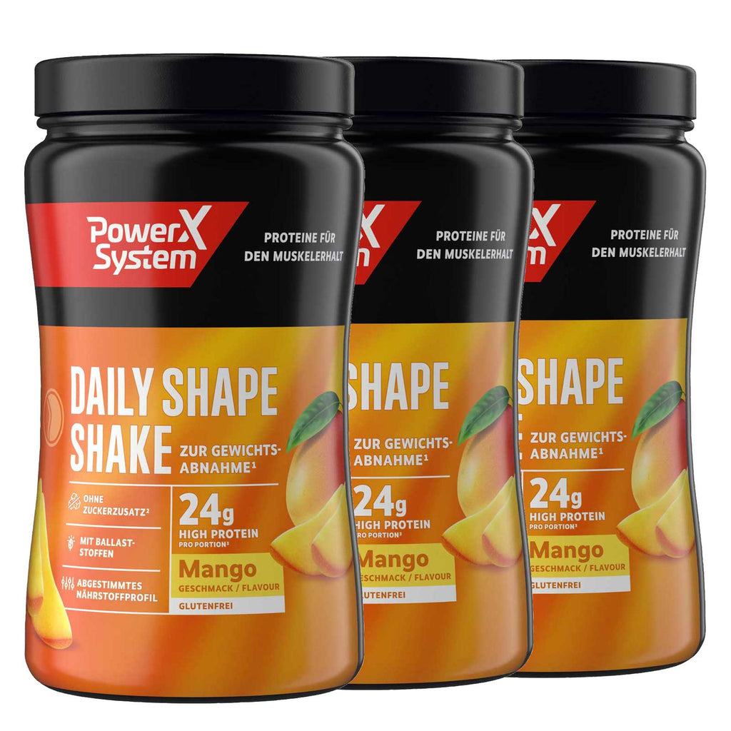 Daily Shape Shake, Mango 3x 360g Packung