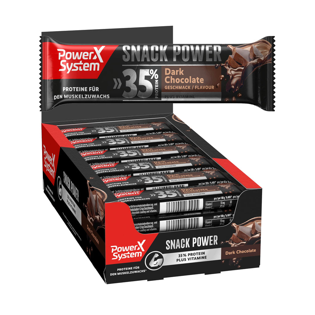 Snack Power Dark Chocolate 24 x 45g Tray