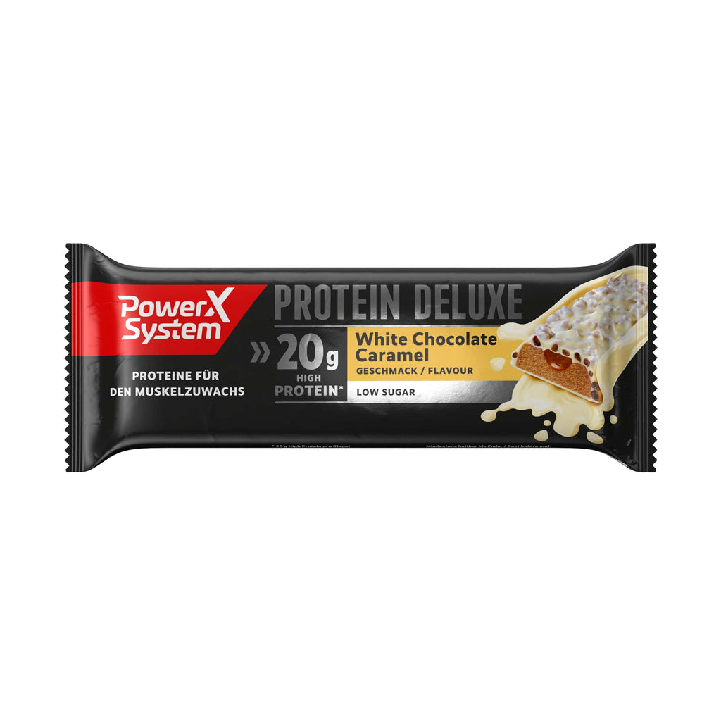 Protein Deluxe White Chocolate Caramel, 4 x 55g